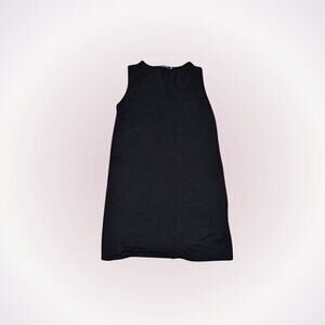 Boohoo Black V-Neck Tank Top Swing Dress | Sz 8